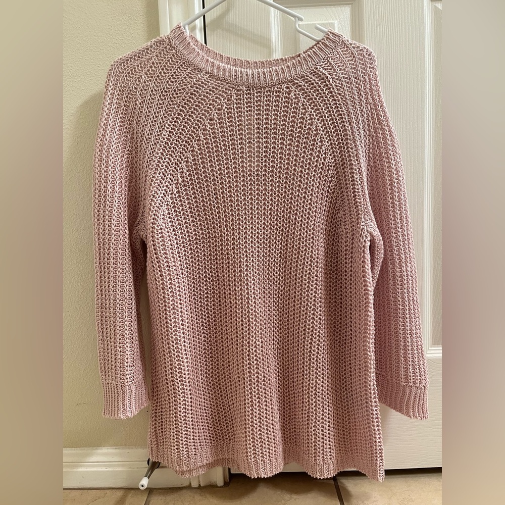 J crew blush sweater NWT